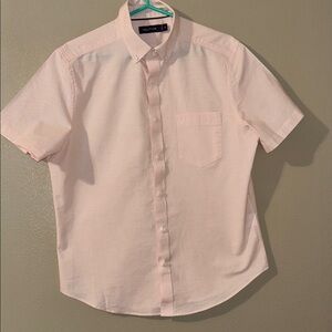 Nautica Men's Light Pink Button Down Shirt